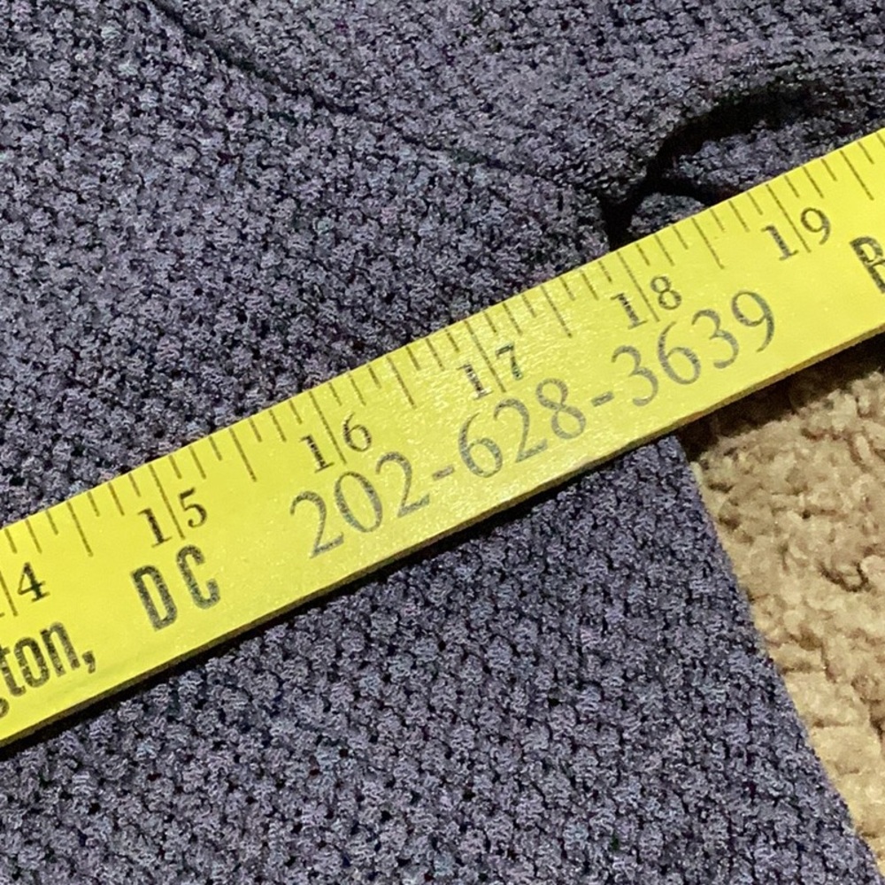 Eileen Fisher Dusty Purple Open Front Cardigan - Size M - Picture 5 of 8